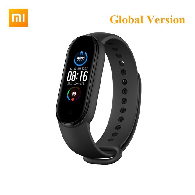 글로벌 버전 Xiaomi Mi Band 5 스마트 밴드 다채로운