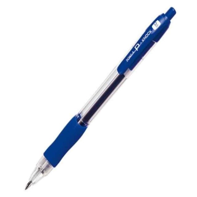 P노크 0.5mm 청 0.5MM볼펜 볼펜판촉물 판촉볼펜 필기볼펜