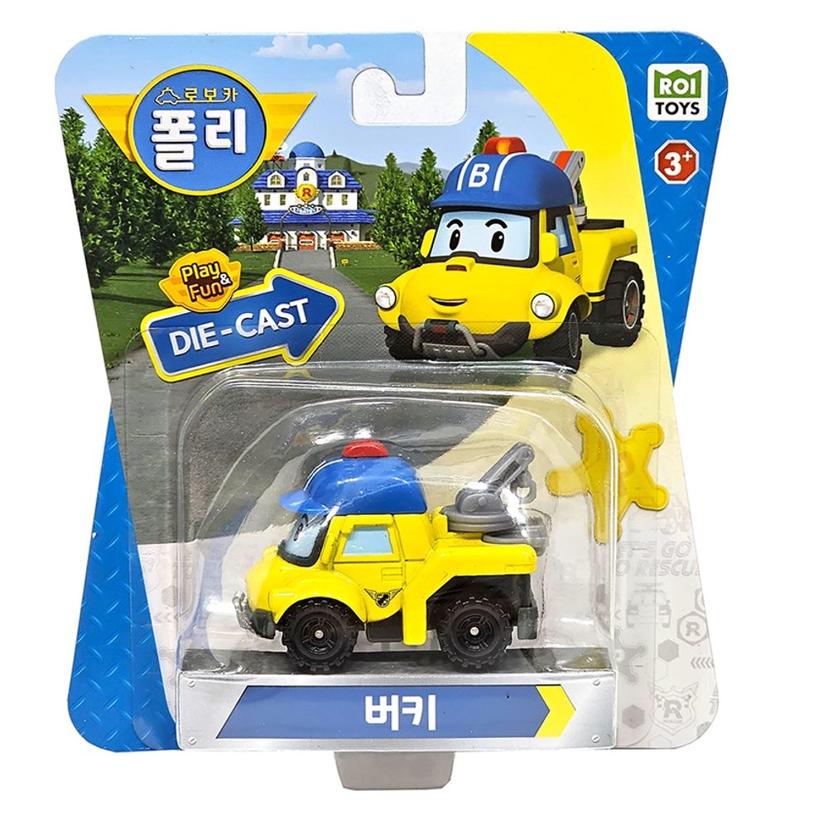 로보카폴리 다이캐스트 버키 꼬마 자동차 피규어