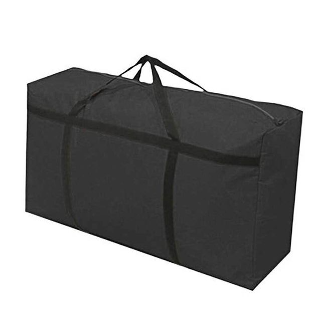 옥스퍼드 백 블랙 대형 120L 출장 방수 가방 - 이민/유학 필수품