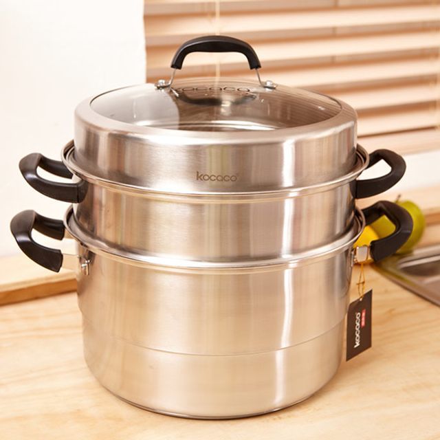 뉴2단찜기 30cm 스텐레스 찜통 주방용품