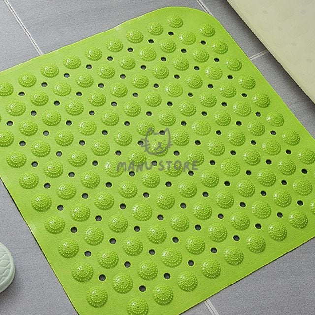 발패드 목욕탕깔판 미끄럼방지 욕실매트 47x47cm 그린