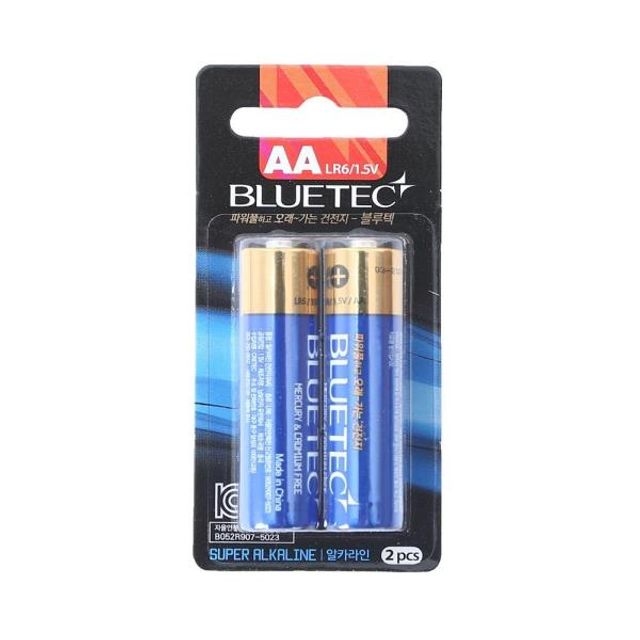 알카라인 건전지 LR6 AA 1.5V 고성능 배터리