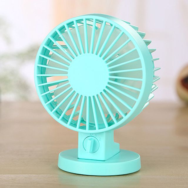 USB 더블 윙 미니선풍기 - 휴대용 2중 날개 선풍기