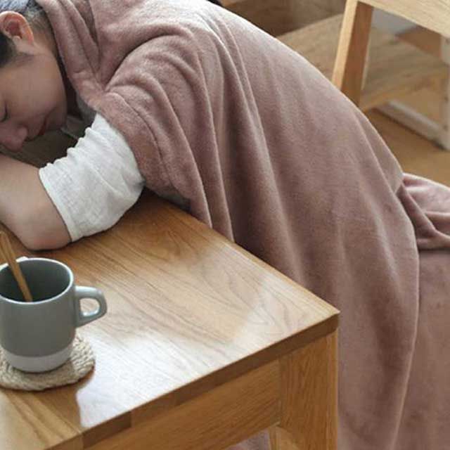 겨울 극세사 담요 캠핑용 무릎 담요 낮잠 이불 선물용