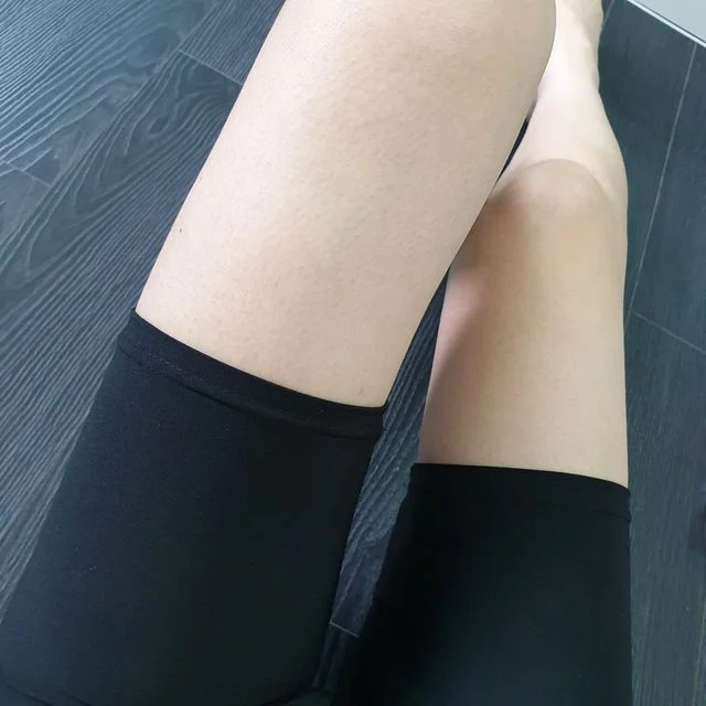 5부 열 레깅스 웨이트 땀팬츠 하이웨스트 - 운동 중 발한 관리 및 근육 지지
