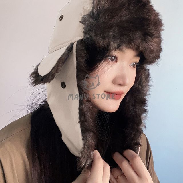 남자군밤모자 여자겨울모자 귀달이 군밤모자 베이지