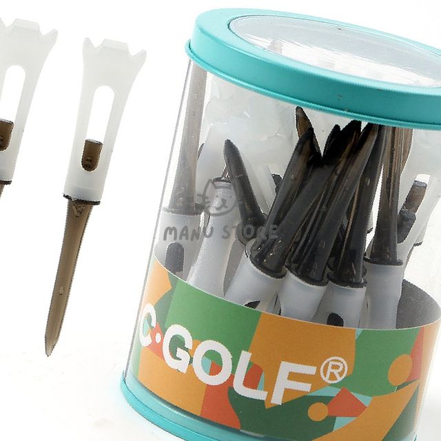 드라이버티 골프롱티 골프티 25개입 롱롱티 83mm 블랙