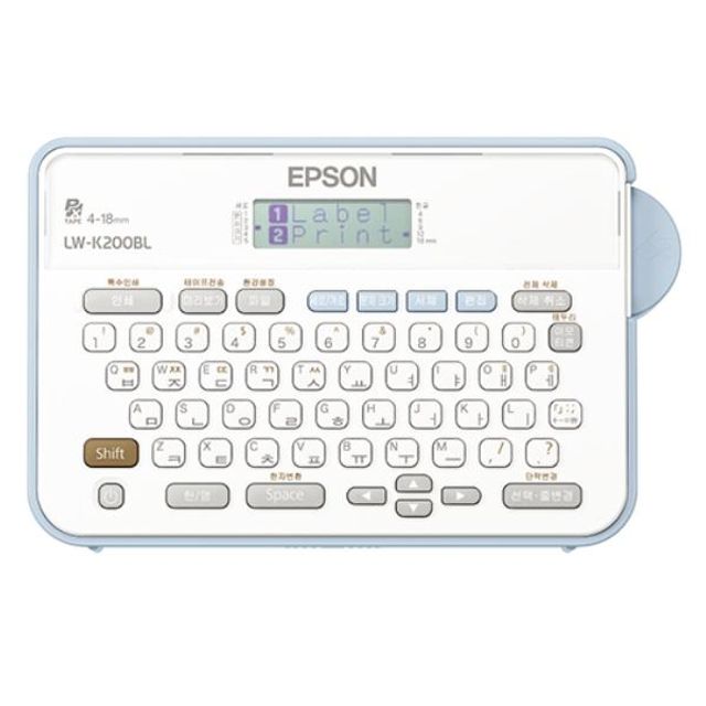 EPSON 라벨프린터 LW-K200, 에프손 테이프 라벨러