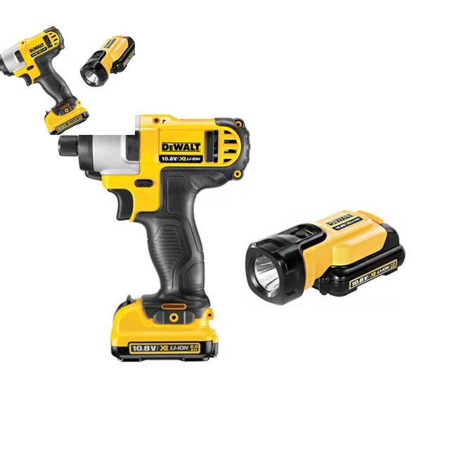 디월트 충전임팩드라이버 DCF815D2T 10.8v 2.0AH 세트