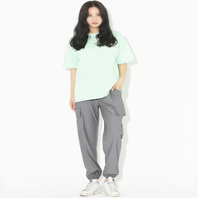 편한 스판 카고조거팬츠 밴딩팬츠 4컬러 여름조거팬츠
