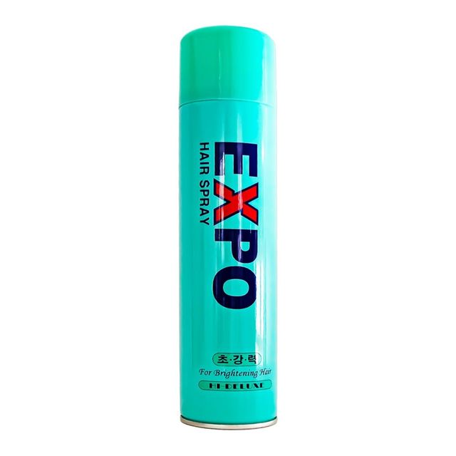 엑스포 초강력 헤어스프레이 300ml 장시간 스타일링 고정력