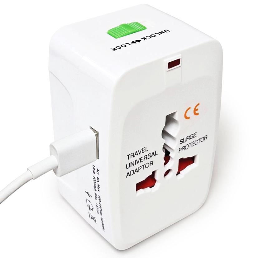 해외 여행용 USB 멀티 아답터 전세계 호환 플러그