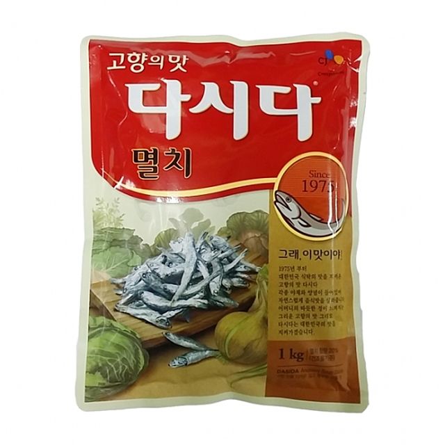 푸드 CJ백설 멸치다시다 1kg - 깊은 멸치맛 조미료