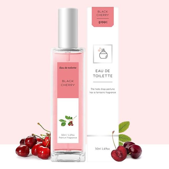 더허브샵 향수 블랙체리 오드뚜왈렛 50ml 달콤한 체리 향 여성용