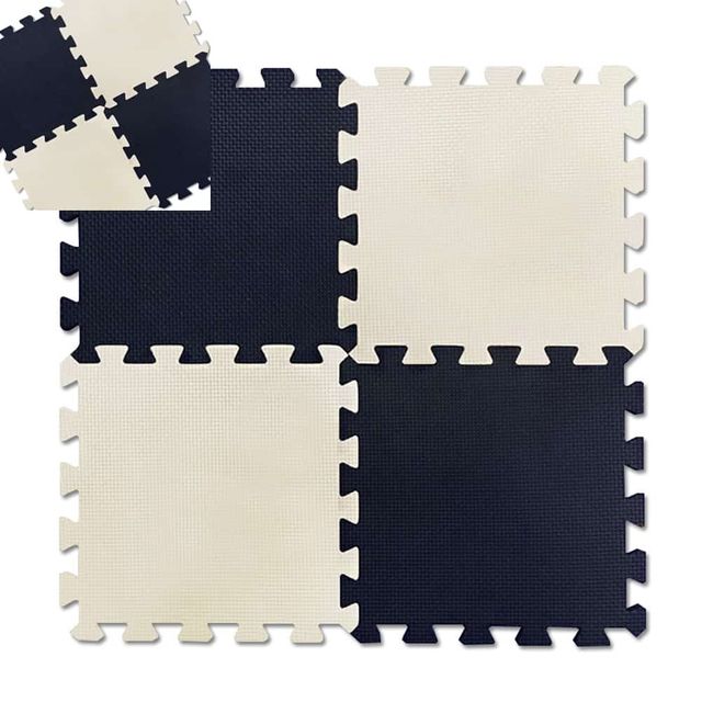 퍼즐매트 4P 네이비 60x60cm 놀이방퍼즐매트 유아퍼즐매트 방음매트 바닥퍼즐매트