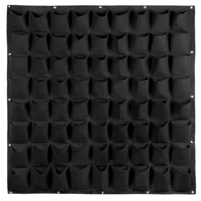 행잉 부직포 벽화분 72포켓 100x100cm