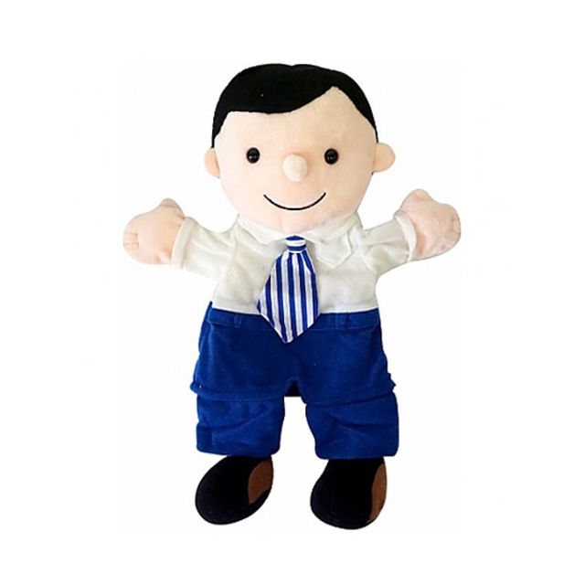 보들이 손인형 아빠, 인형가족 구성 인형놀이