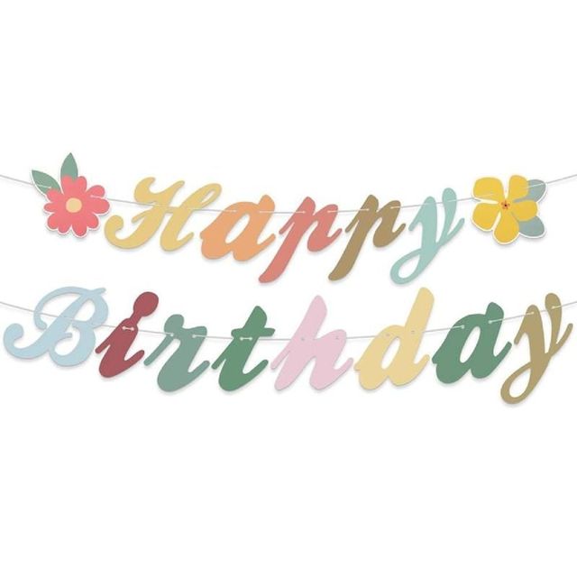 파티 생일 벽장식 이벤드 꽃 가랜드 행사 레터링 가랜드