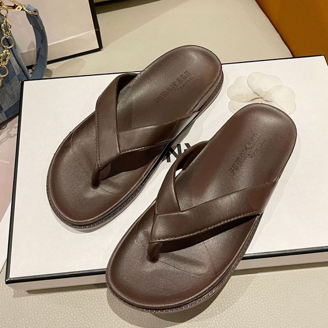 쪼리 슬리퍼 여성 커플 발편한