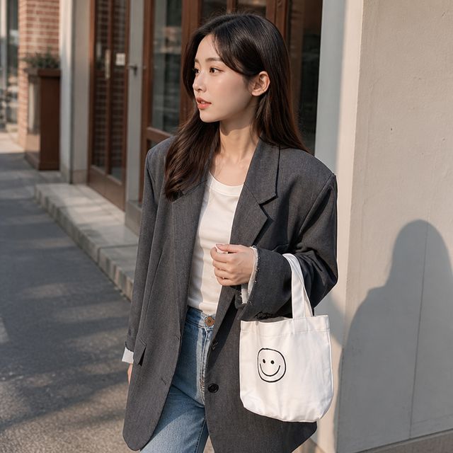여성 핸드백 숄더 크로스 미니 에코백 캔버스 가방 토트백 데일리룩