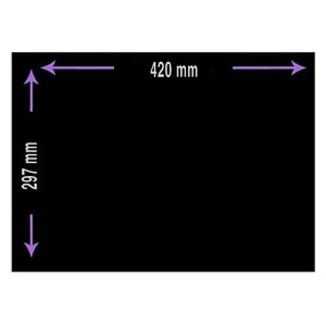A3 검정 도화지 100매 - 미술 제도용 흑지 150g