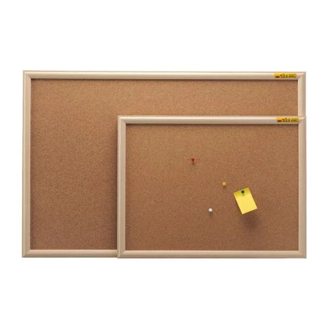 두문 콜크게시판 40x30cm 소형 벽걸이형 메모 보드 사무실 가정용
