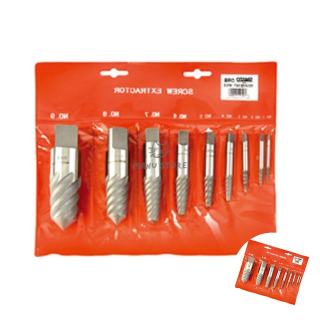 볼트리무버 공구제품 반대탭 세트 9pcs