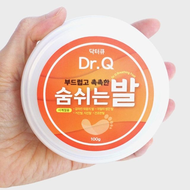 BN 닥터큐 숨쉬는발 풋크림 100g 국내산 한방재료 발 케어