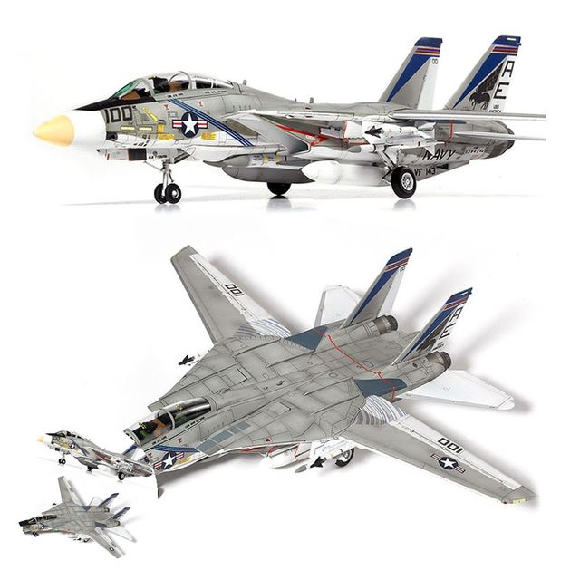 프라모델모형 프라모델조립 1대72 미해군 F-14A VF-143 푸킨독스