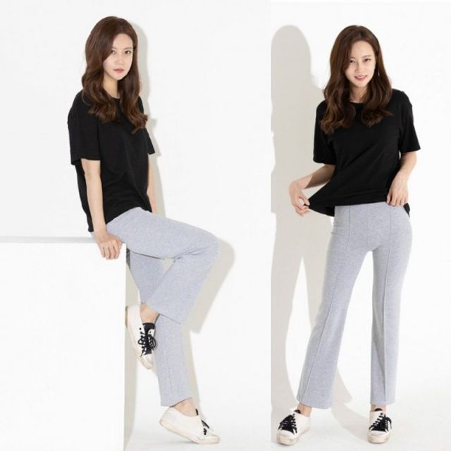 조그만하루 부츠컷레깅스팬츠 1689 - 스타일리시한 실루엣