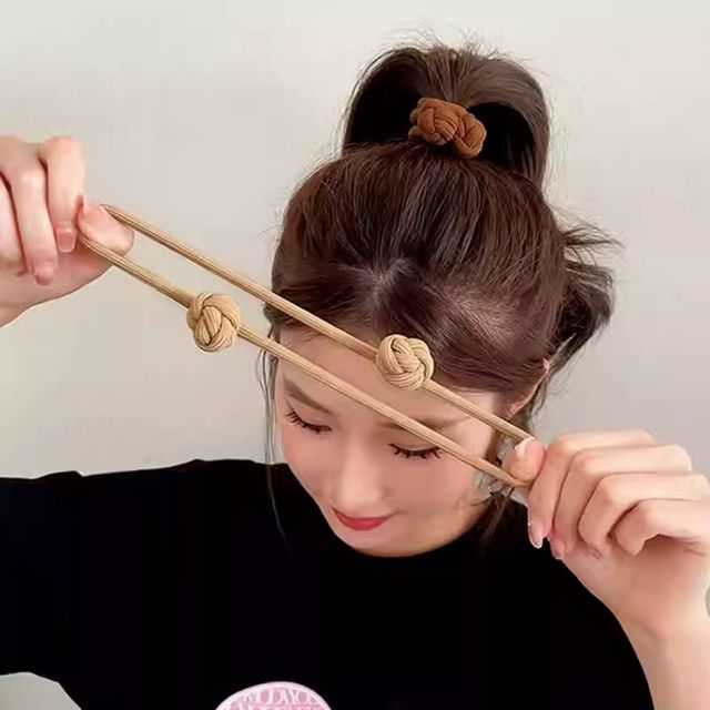 헤어끈 헤어슈슈 여성 여성헤어 고무줄 머리끈