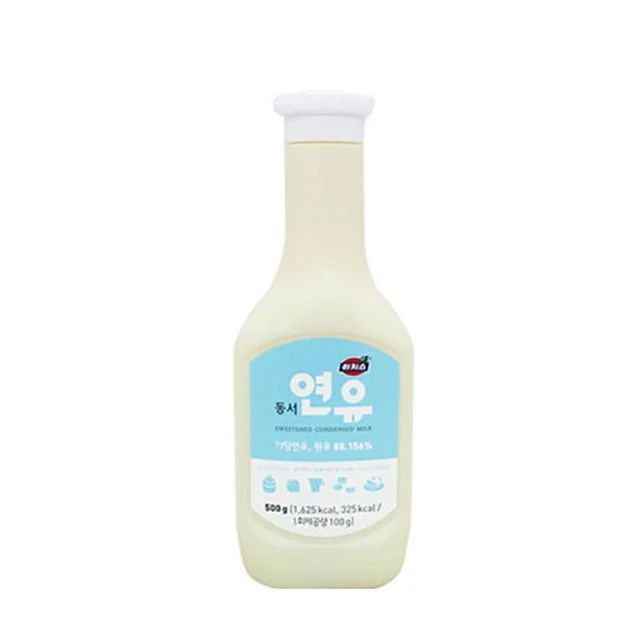 팥빙수 재료 가당연유 500g 15개 - 달콤한 빙수 필수 토핑