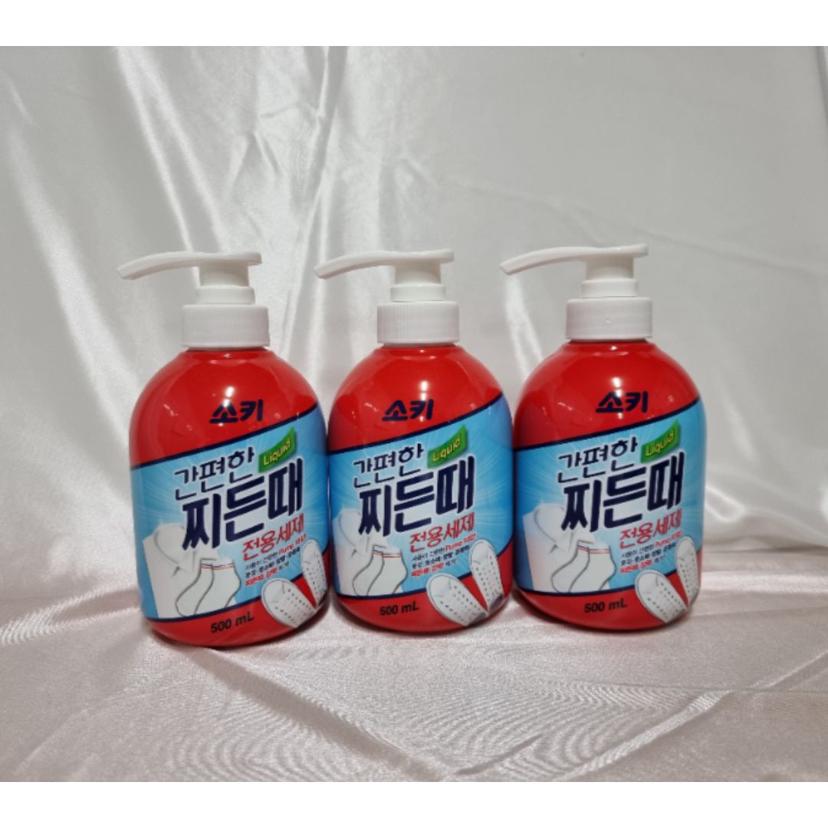 무궁화 소키 찌든때 전용 세제 500ml 3개입 - 리퀴드 타입