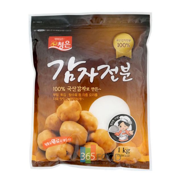 청은식품 감자전분 1kg, 요리와 베이킹 필수 재료