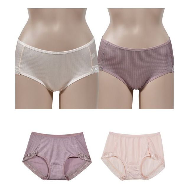 레이스 진짜편한 여성삼각팬티 부들부들한