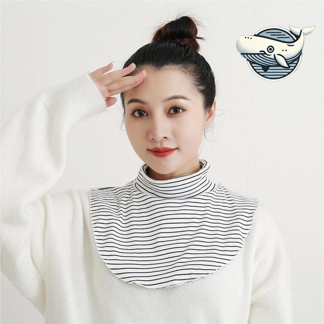 여름 데일리 스타일 목폴라 배색 베이직 나들이