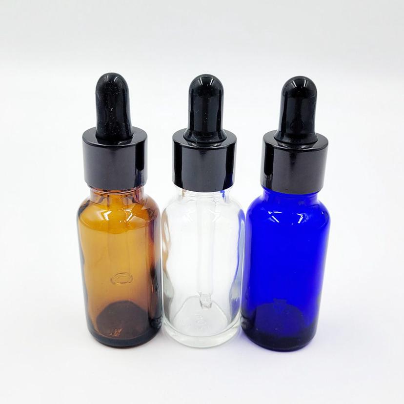 스포이드 유리 공병 20ml 갈색 화장품 소분 용기