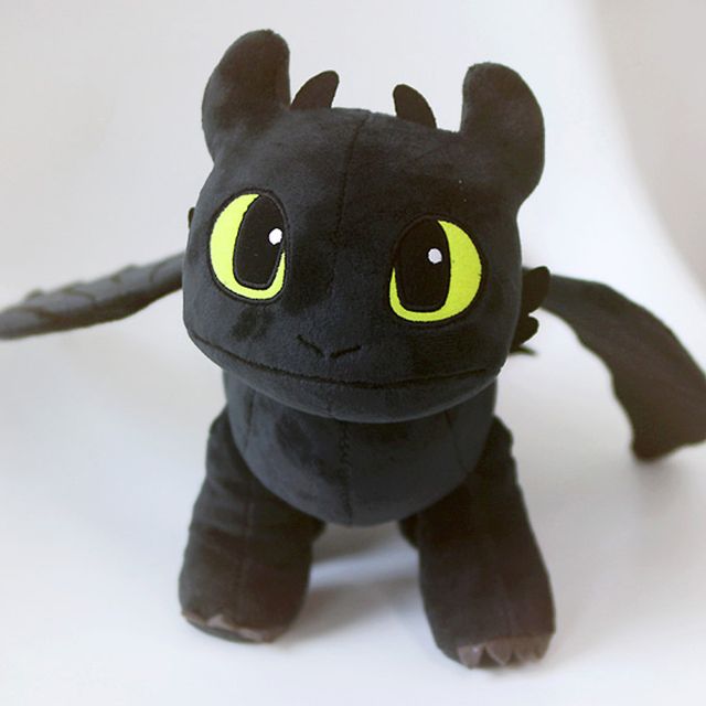드래곤길들이기 투슬리스 네발 인형 25cm 봉제 장난감 선물