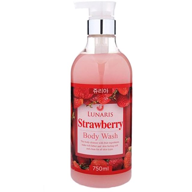 루나리스 바디워시 딸기 향 바디클렌저 750ml