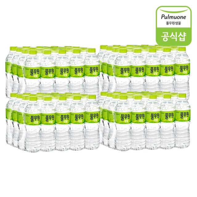 풀무원샘물 500mL 80병 대용량 생수, 깨끗한 수질과 편리한 포장
