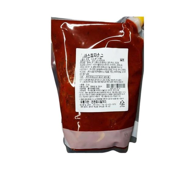식자재 도매 유통 시아스 피자소스 2Kg x6개