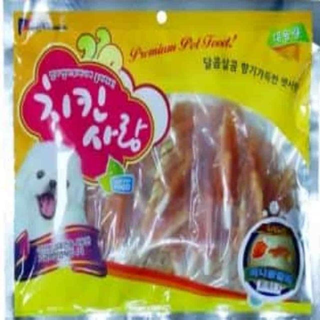 간식 미니닭갈비 400g 건강한강아지간식 개간식 강아지영양간식 부드러운육포