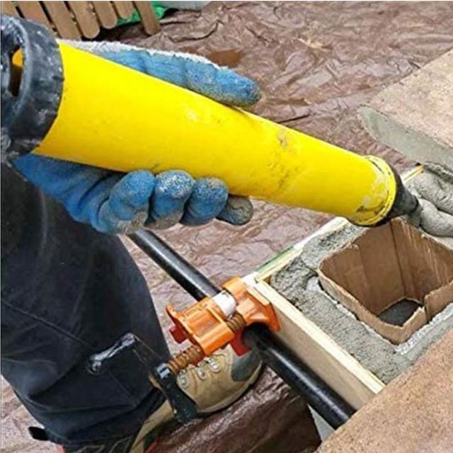 모르타르건 시멘트건 간단 수리 펌프건 - DIY 보수용 정밀 주입 도구