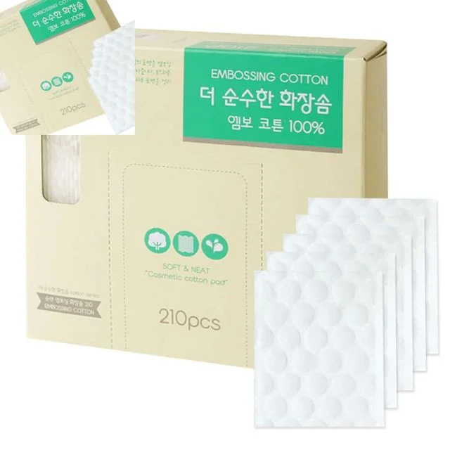 더순수한 화장솜 부드러운패드 화장솜대용량 대용량화장솜 늘어나는화장솜