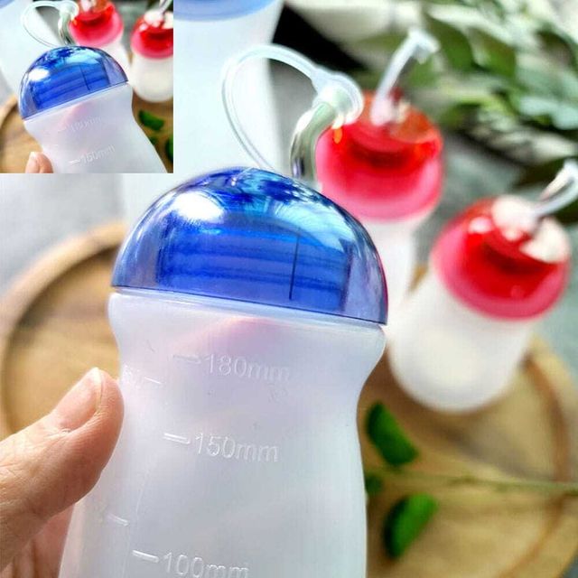 스텐 칼라 맛나 양념병 소 180ml 스테인리스 양념통 소형 주방보관