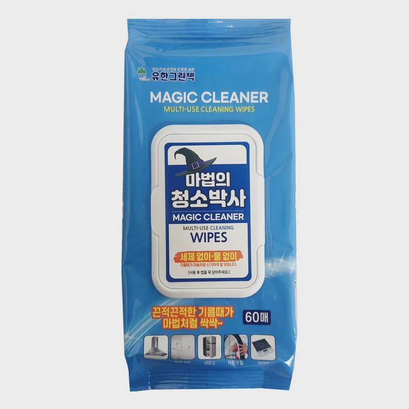 마법의 청소박사 찌든 때 만능 크리너 캡형 60매