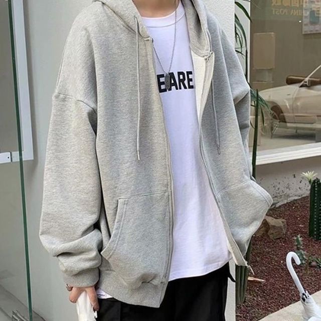 겨울 보온 신상 후드티 남성 루즈핏 방한 후드티코디 추천