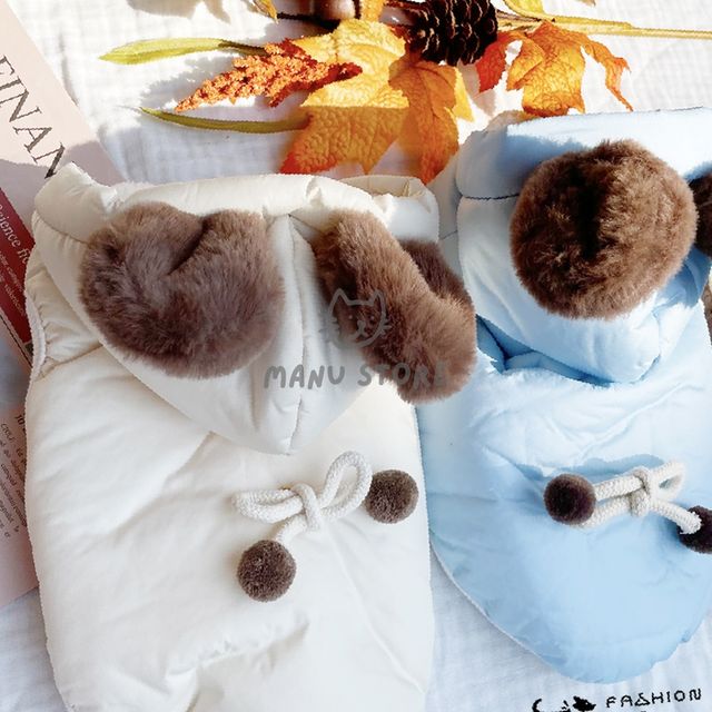 강아지겨울조끼 강아지옷겨울옷 애견외출복