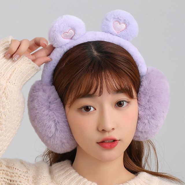 곰돌이 머리띠 귀마개 LM0198 트루퍼햇 한파 패션잡화